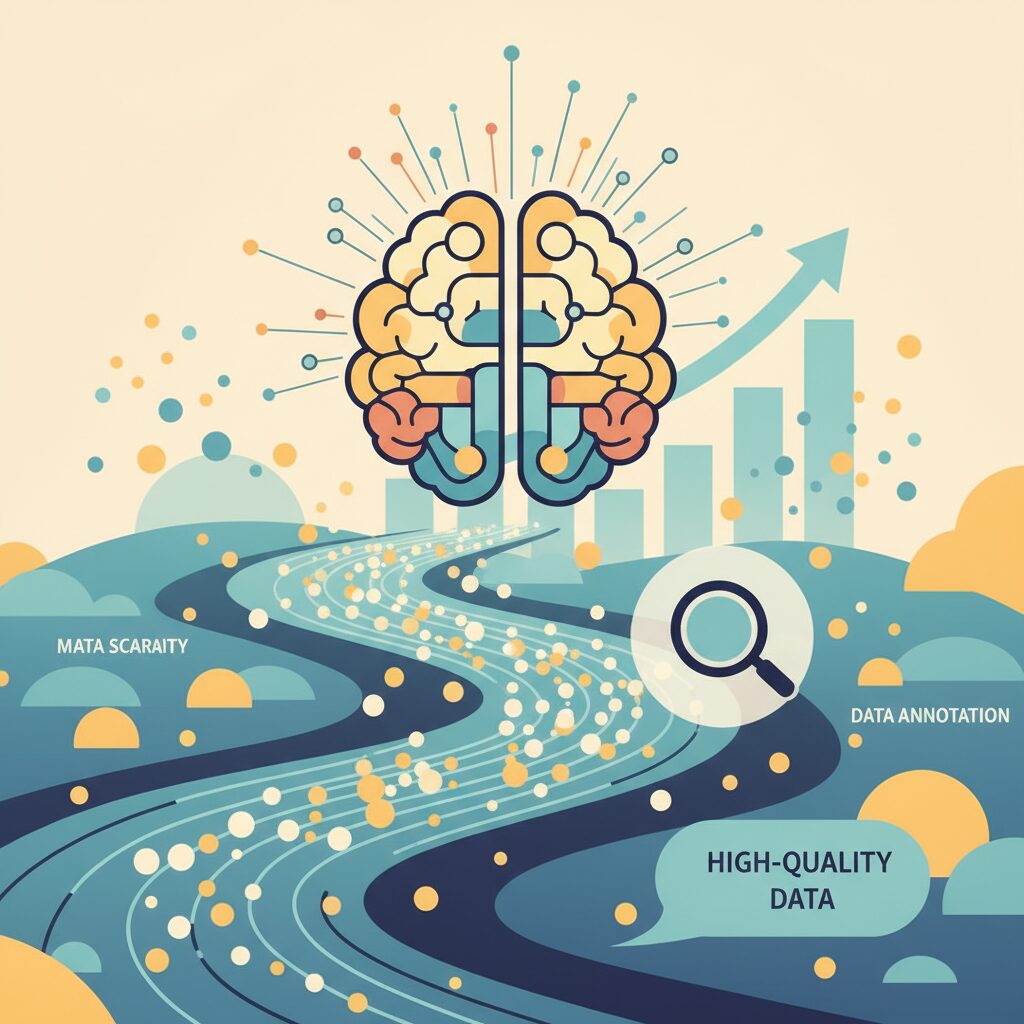 世界市場の規模と成長率から見るデータアノテーションの現在地 のイメージ