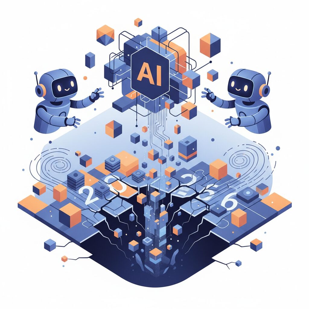 AI業界を揺るがす「2026年問題」と学習データ枯渇の現実 のイメージ