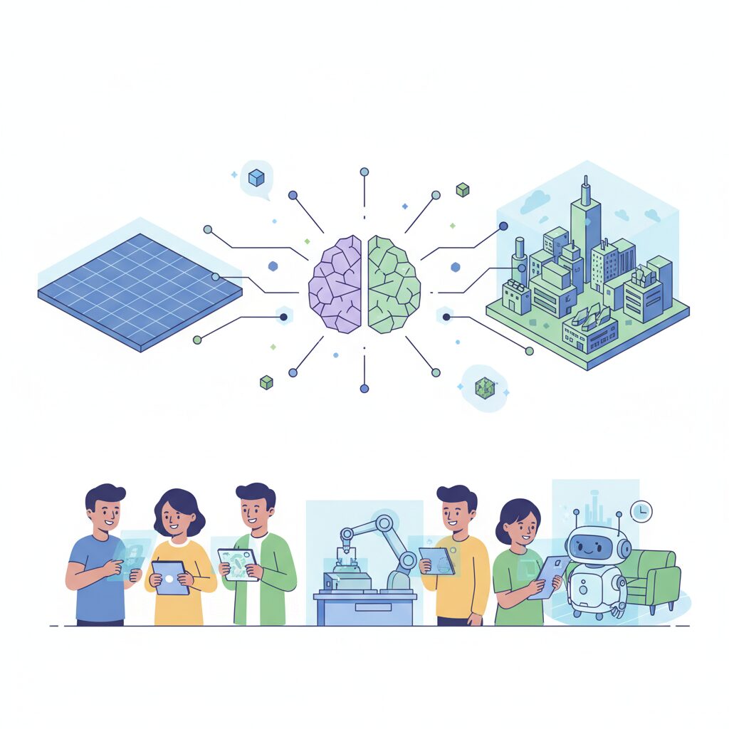 幾何学的理解を組み込んだ次世代トランスフォーマー のイメージ