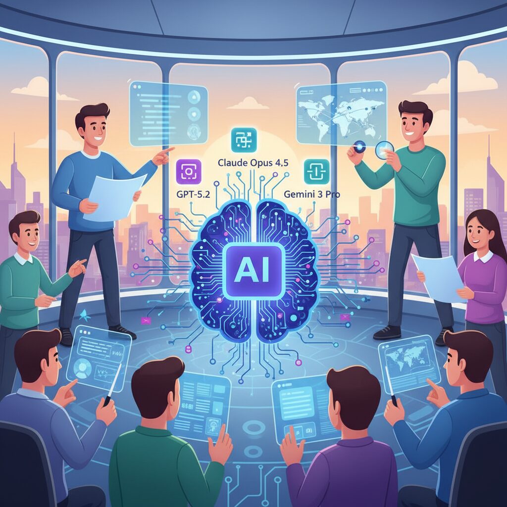 2026年を決定づけたフロンティアモデルの進化 のイメージ