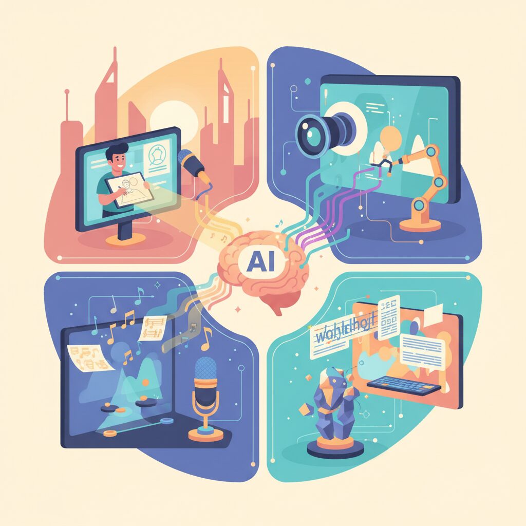 マルチモーダルAIが変える制作プロセスの常識 のイメージ