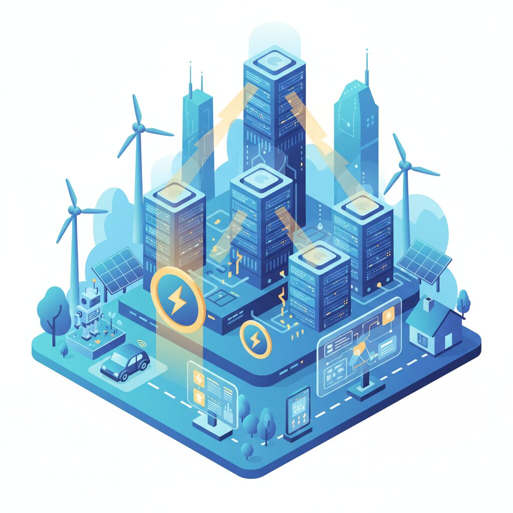 ギガワット時代に突入したクラウドとデータセンター のイメージ