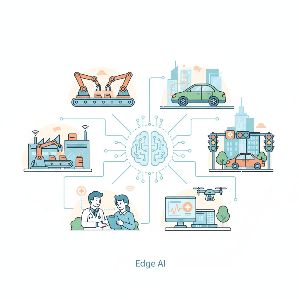 リアルタイム処理と自律制御がもたらす価値 のイメージ