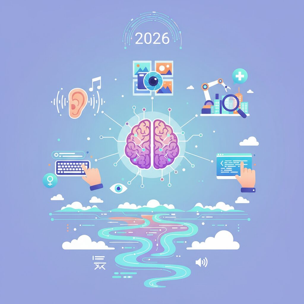 ネイティブ・マルチモーダルへの技術的進化 のイメージ