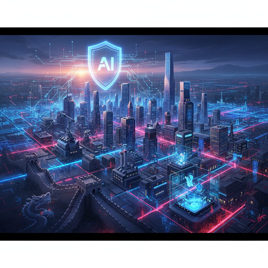 中国における国家主導型AIガバナンスとAI Plus戦略 のイメージ