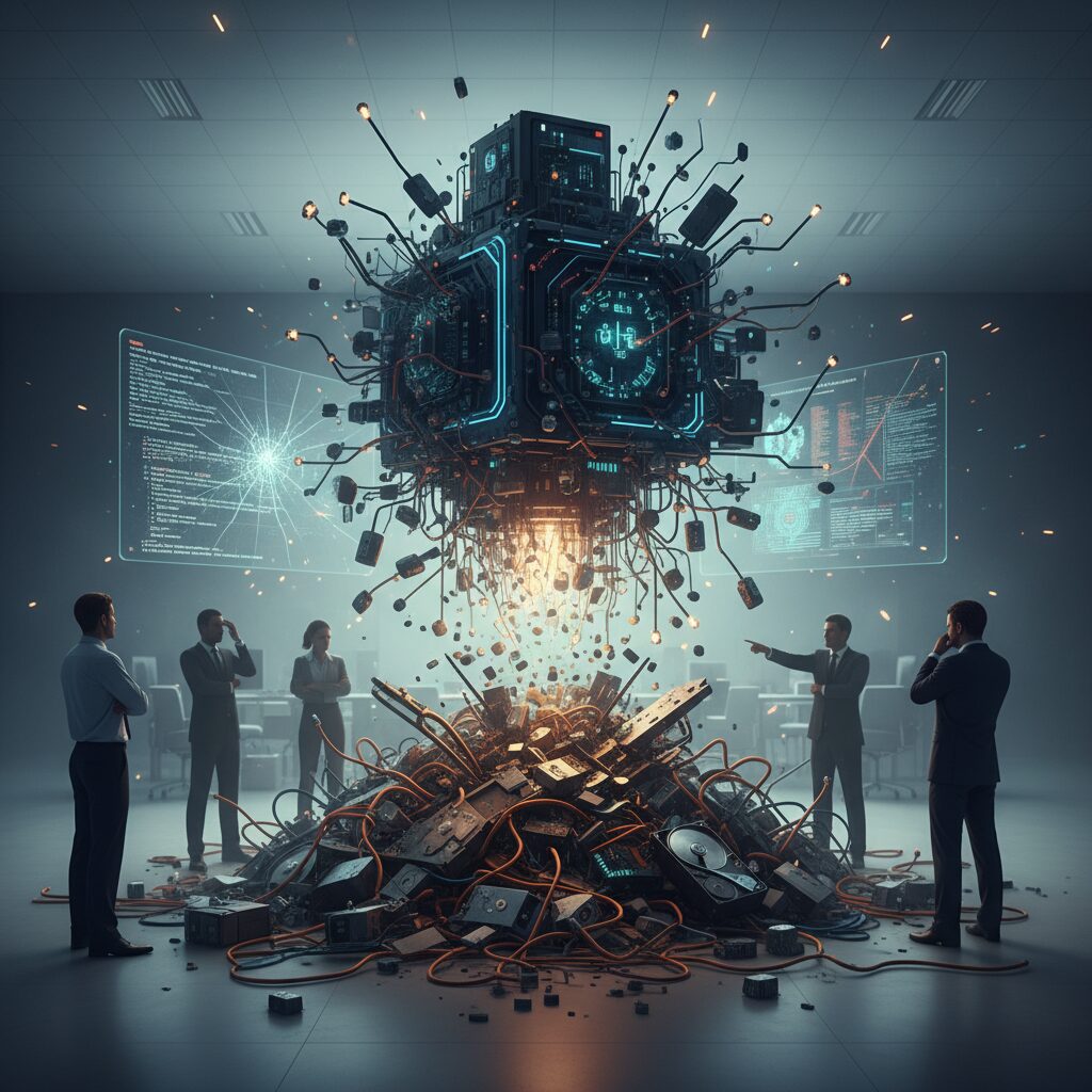 実例で見る、データ不良が招いたAIプロジェクトの崩壊 のイメージ