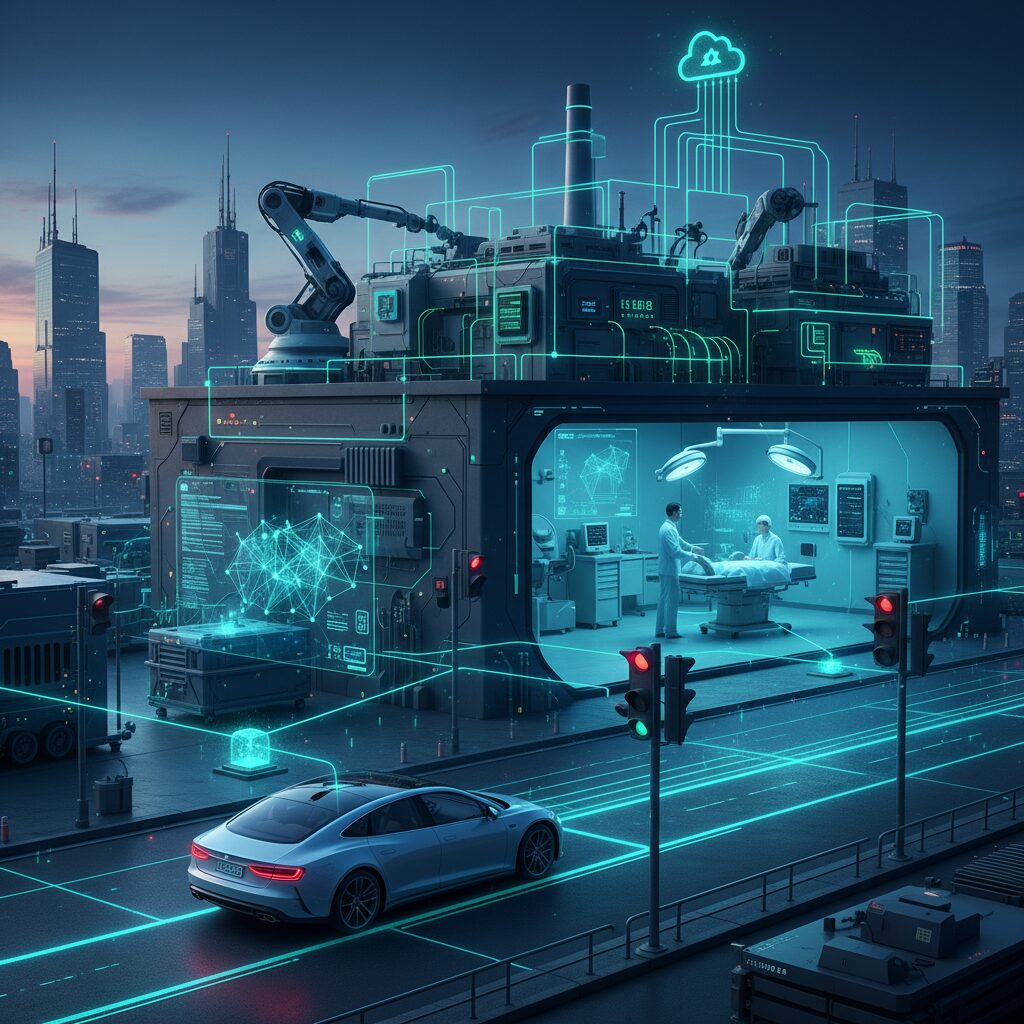 エッジAIが実現する「目に見えないAI」という新常識 のイメージ