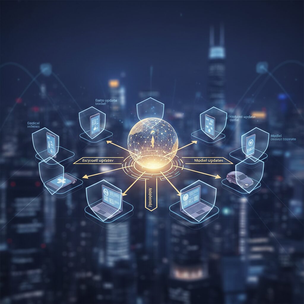 フェデレーテッドラーニングとは何か のイメージ