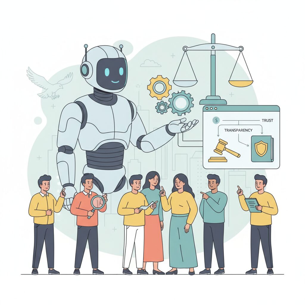 米国におけるAI説明責任：州法・司法判断の現実 のイメージ