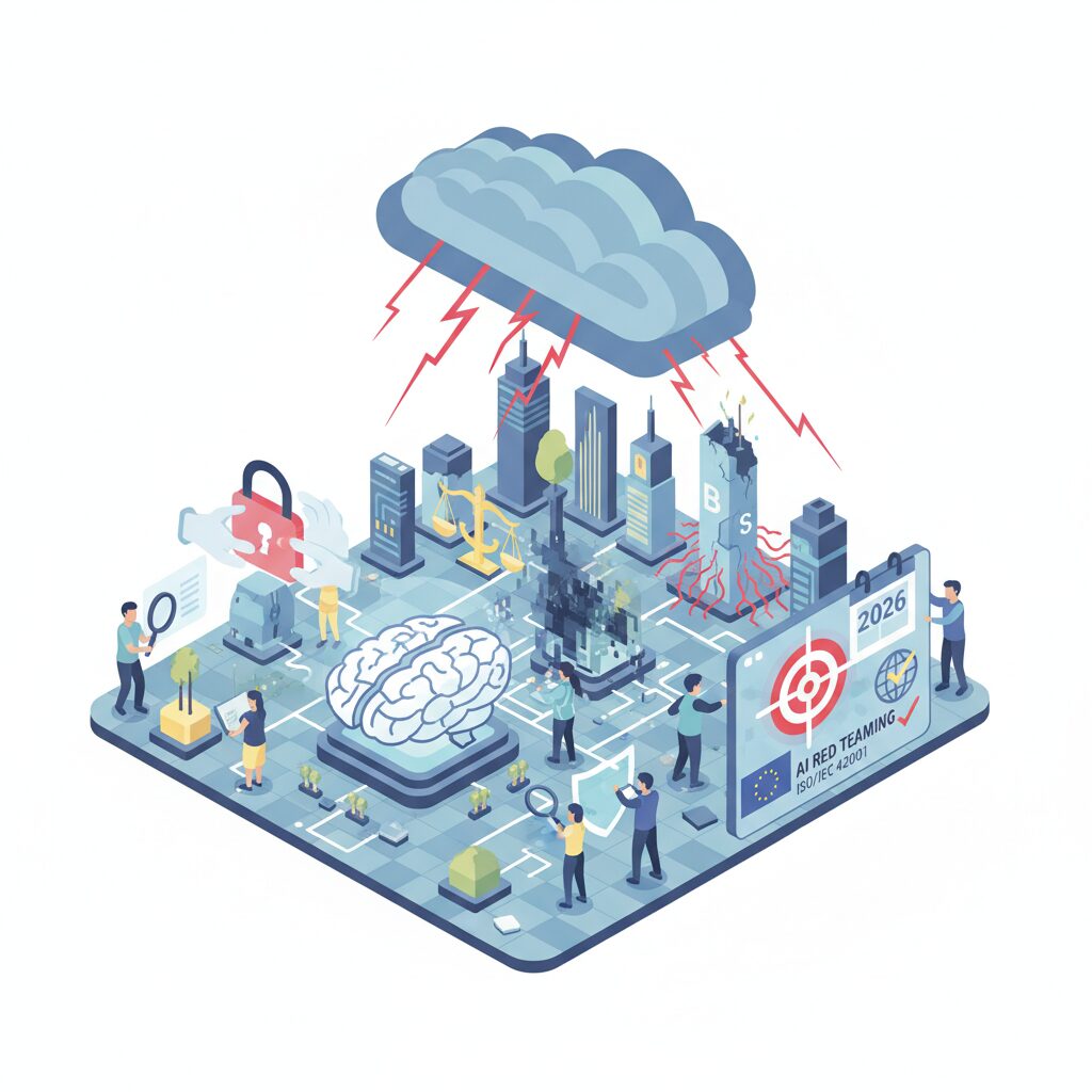 2026年に顕在化したAI脅威ランドスケープ のイメージ