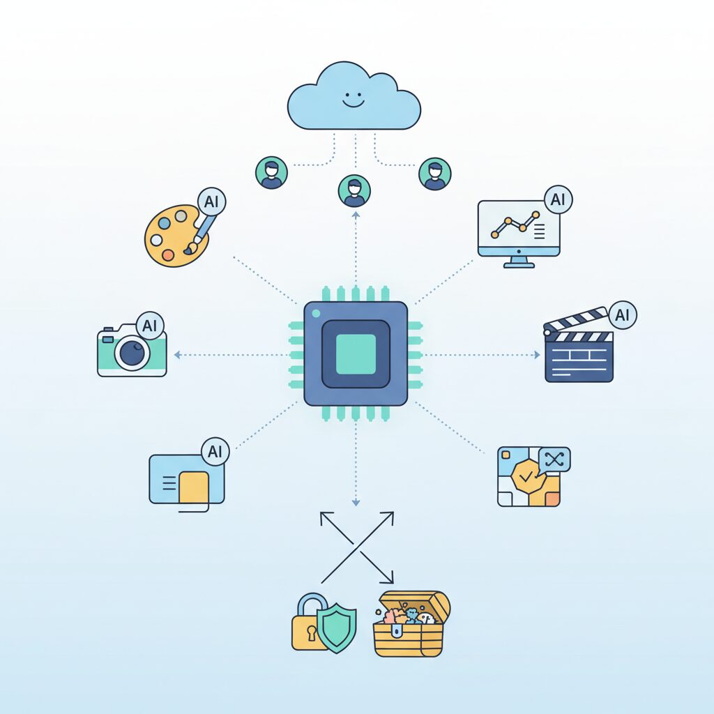 主要画像生成AIツールの最新動向と全体像 のイメージ