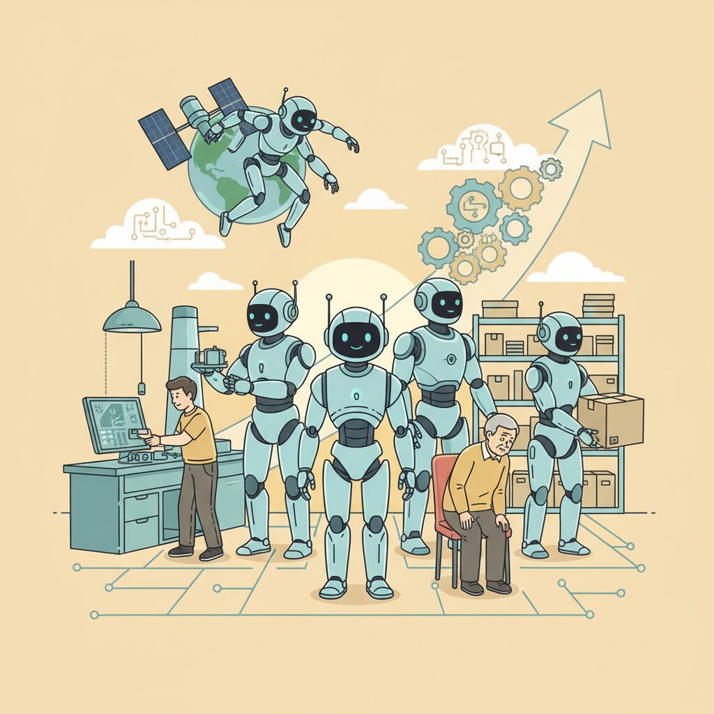 人型ロボット市場が急成長する本当の理由 のイメージ