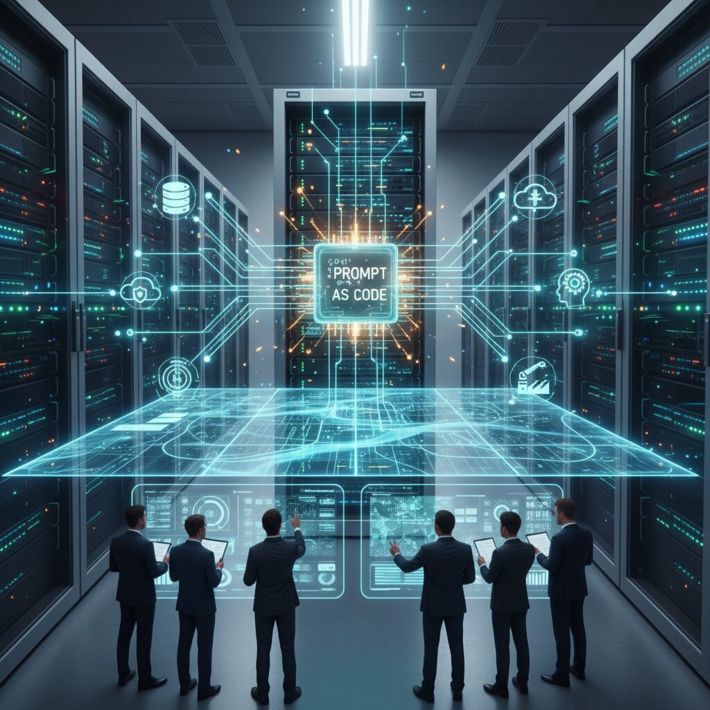 Prompt as Codeという考え方 のイメージ