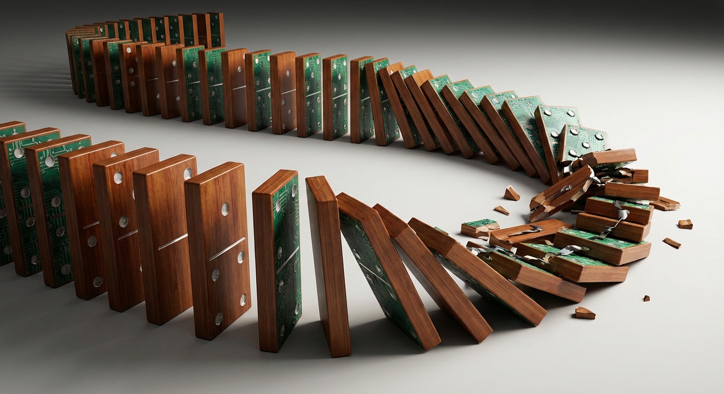 なぜエラーは累積するのか：複合確率が示すワークフローの現実 のイメージ