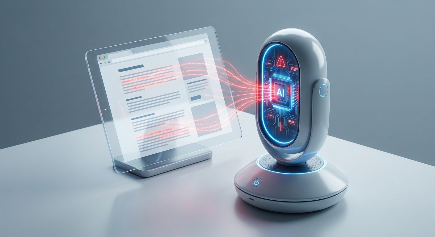 Indirect Prompt Injectionとは何か：AIエージェントへの新たな攻撃 のイメージ