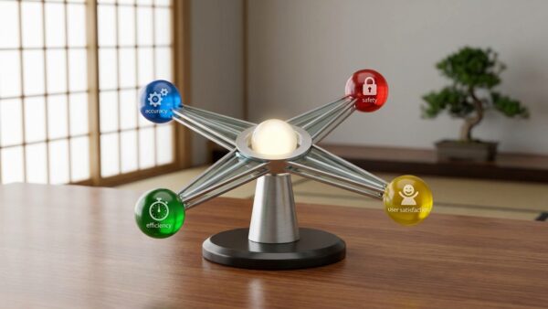 AI評価指標の最前線：正確性・安全性・効率性・ユーザー満足を両立する日本型バランス戦略