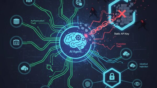 AIエージェント時代のセキュリティ設計とは？静的APIキーが崩壊した後のアイデンティティ中心アーキテクチャ完全解説