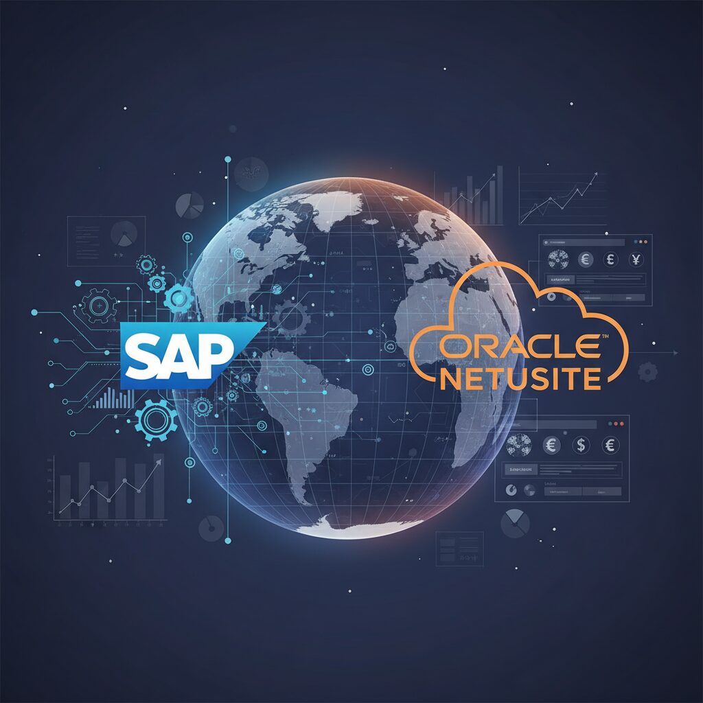 SAPとOracle NetSuiteに見るグローバル標準の進化 のイメージ