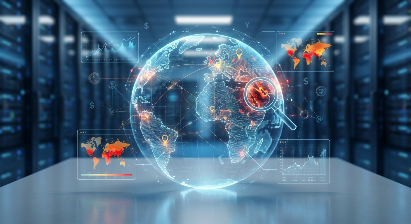 国際税務と地政学リスクを監視するAIエージェント のイメージ