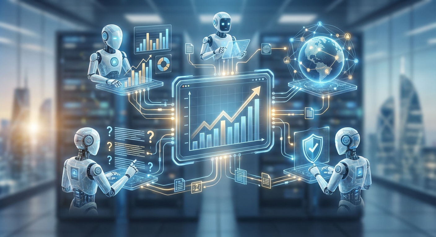 マルチエージェント化がもたらすIR業務の分業と高度化 のイメージ