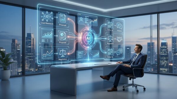 営業はここまで自動化できる──AIエージェントが実現するリード調査・提案・交渉・追客の完全自律設計